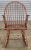 Store Item: D.R. Dimes Continuous Arm Windsor Rocking Chair Bench Made in New Hampshire Description: Chair has a steam...