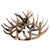 Fantastic & unbelievable deer horn chandelier with all new wiring. In fantastic condition and fine working order.