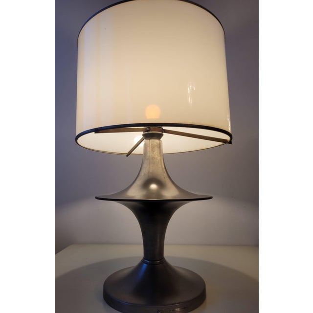 Metal Vintage Table Lamp, Italy, 1970s For Sale - Image 7 of 14