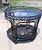 Russell Woodard 1960s Russell Woodard Mid Century Spun Fiberglass Rolling Bar Cart or Tea Cart For Sale - Image 4 of 13