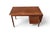 Mid 20th Century Scandinavian Modern Drop Leaf Desk With Movable Case in Teak For Sale - Image 5 of 16