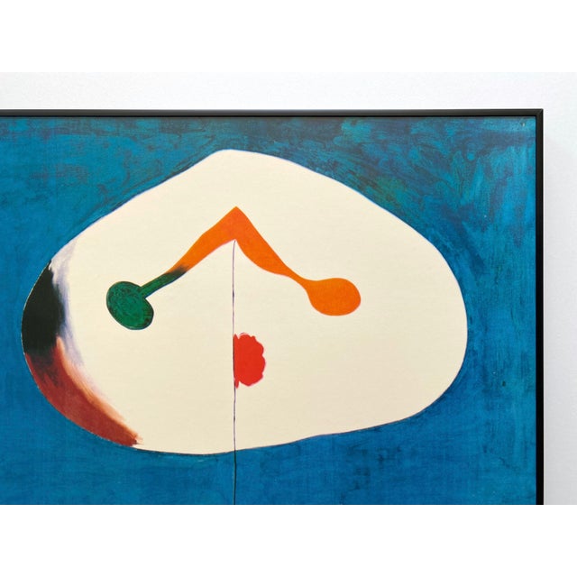 Joan Miro Vintage 1979 Mid Century Modern Lithograph Print