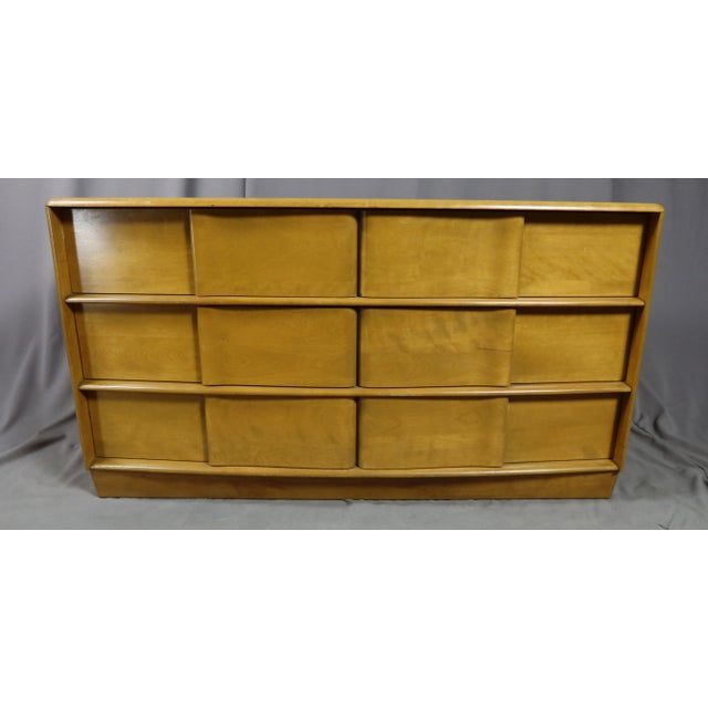 Vintage Chest of Drawers in Beech For Sale - Image 5 of 12