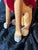 Vintage Folk Art Howling Coyote Wood Carving by Jorge Rodriguez Santa Fe For Sale - Image 4 of 9
