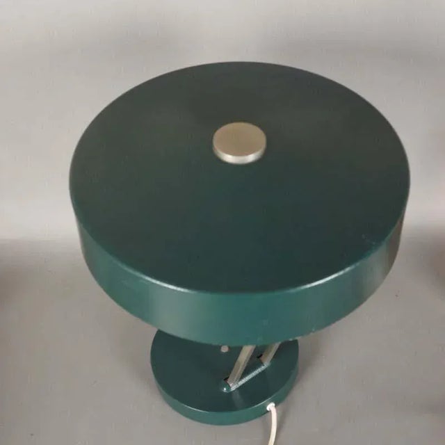 Green Desk Lamp from Kaiser, 1970s For Sale - Image 6 of 8