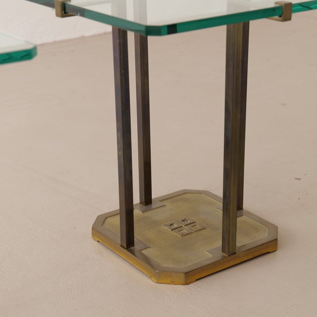 Low T18 Coffee Tables in Glass by Peter Ghyczy, 1980s, Set of 2 For Sale - Image 9 of 12