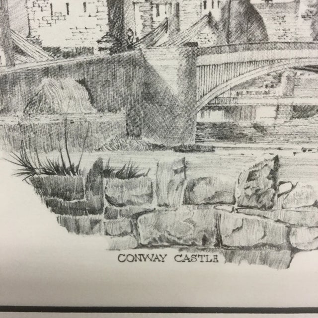 Lithograph Castle Charcoals Brian Lewis - A Pair For Sale - Image 9 of 11