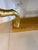 Gold Antique Baroque Revival Italian Giltwood Console Tables with Breccia Marble Tops and Lion's Paw Supports, 1850s, Set of 2 For Sale - Image 8 of 15