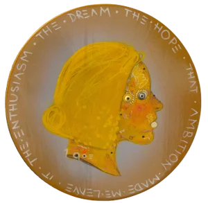 Natasha Lelenco, Currency #192, 2023, Mixed Media