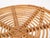Wood Mid-Century Italian Organic Round Coffee Table in Rattan and Wicker, 1960s For Sale - Image 7 of 14