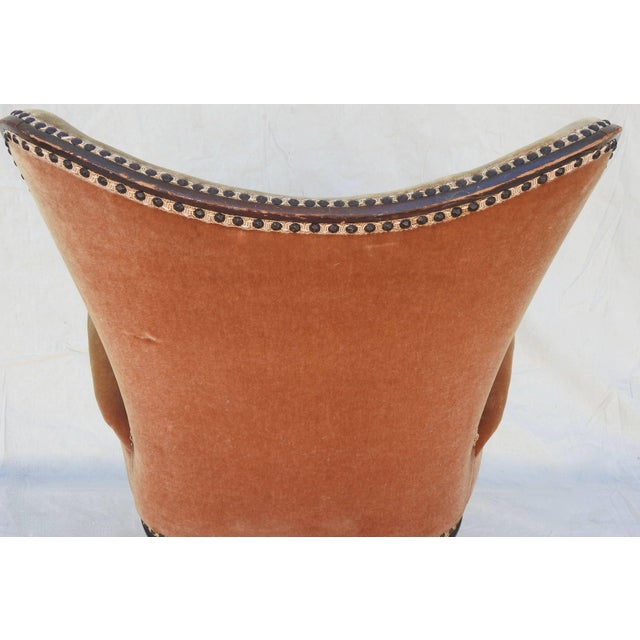 Mid-19th Century James K. Polk Wingback Chair For Sale - Image 12 of 13