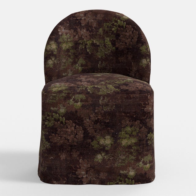 Spritely Home Corrine Dining Chair in Verdure Merlot For Sale - Image 4 of 6