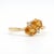 Contemporary Dual Citrine Gemstone Toi Et Moi Ring | Unique Stacking Birthstone Ring Us 7 For Sale - Image 3 of 3