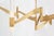 Elegant Visual Comfort Brenta Grande chandelier is made of hand rubbed antique brass with clear glass cylinders. This...