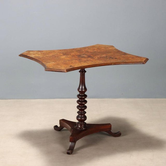 Small Antique Table in Mahogany For Sale - Image 9 of 9