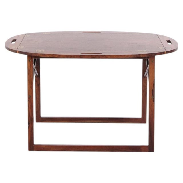 Rosewood Butler Table by Svend Langkilde, 1960s For Sale - Image 12 of 12