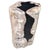 Andrianna Shamaris Abstract High Quality Petrified Wood Side Table For Sale