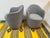 Textile Hlynur Atlason for Design Within Reach Lína Swivel Dining Chairs, Pair For Sale - Image 7 of 14