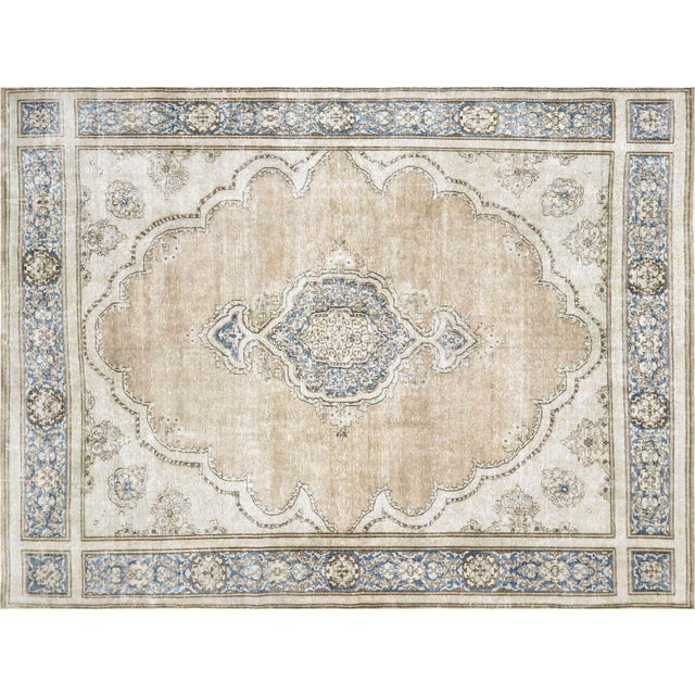 1960s Persian Kerman Rug For Sale