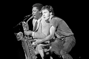 Original Giclee Photograph of Bruce Springsteen & Clarence Clemons