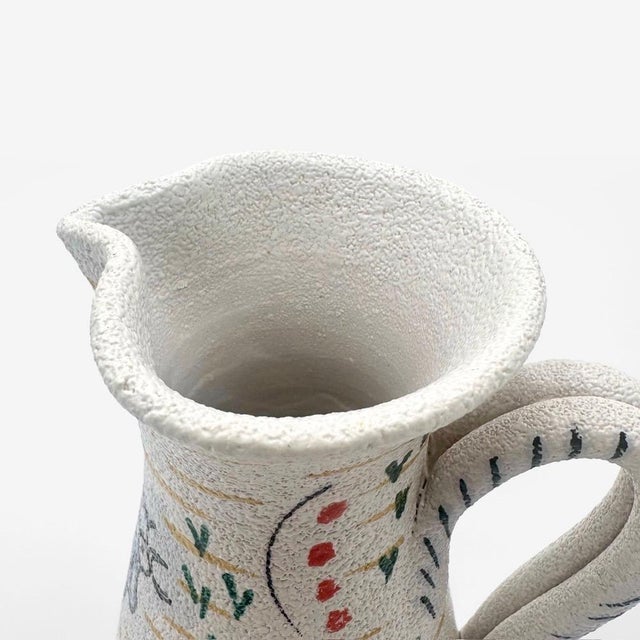 Ceramic Modernist Rooster Pitcher from Fratelli Fanciullacci, 1950s For Sale - Image 7 of 11