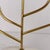 Mid-Century Candlestick Five-Flame in Brass and Porcelain by Helmut Krüger, Berlin, 1950s For Sale - Image 4 of 6