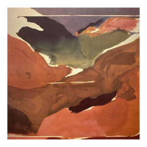 Helen Frankenthaler Abstract Expressionist Fine Art Lithograph Print " Nature Abhors a Vacuum " 1973