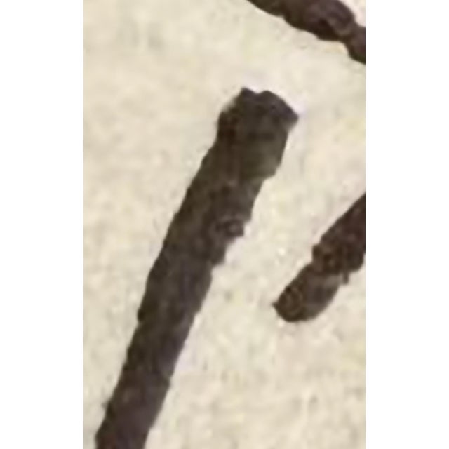 Paper Pablo Picasso, Bold Modernist Mask, Opaque Black on Paper, Hand Signed, 1950-1970s For Sale - Image 7 of 18