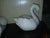 Vintage Ceramic Swan Planter For Sale - Image 4 of 12