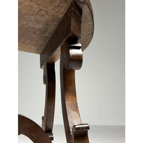 Italian Demi-Lune Tables, Set of 2 For Sale - Image 6 of 18