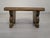 Rustic Wooden Stool with Handle, 1962 For Sale - Image 6 of 10