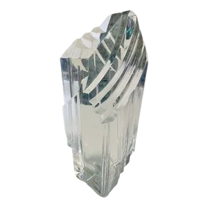 Hivo Van Teal Lucite Abstract Sculpture, Signed 1970