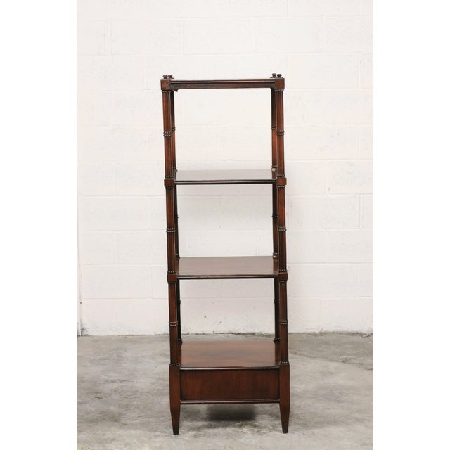 Mid 20th Century Mahogany English Étagère or Shelf For Sale - Image 9 of 14
