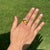 Art Deco Whimsical Diamond Bear Cocktail Ring With 7.24ct Cabochon Citrine in 18k Gold Size 7 For Sale - Image 3 of 15
