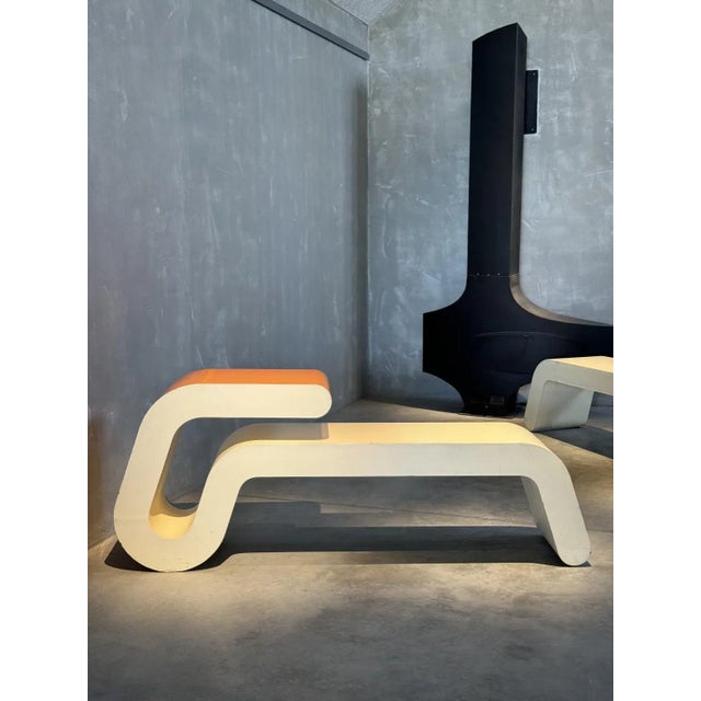 Space Age Console Tables, 1970s, Set of 2 For Sale - Image 6 of 12