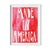 Virginia Chamlee Made In America by Virginia Chamlee in White Frame, Large Art Print For Sale - Image 4 of 4