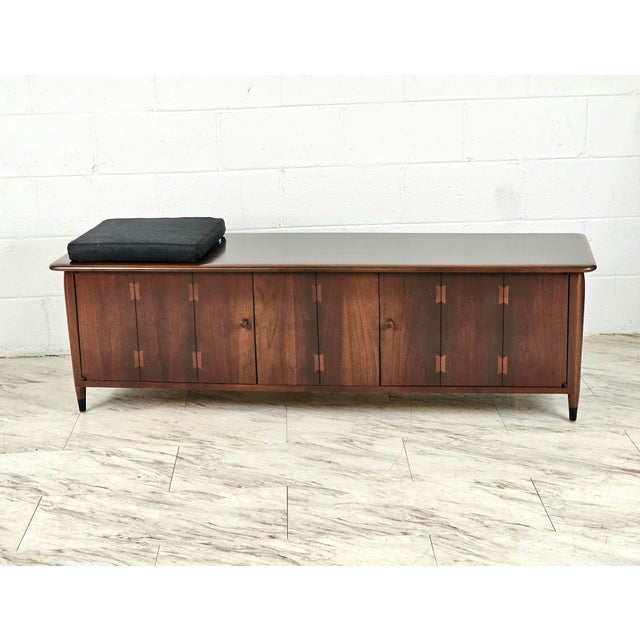 Brown 1960s Lane Acclaim Window Chest For Sale - Image 8 of 9