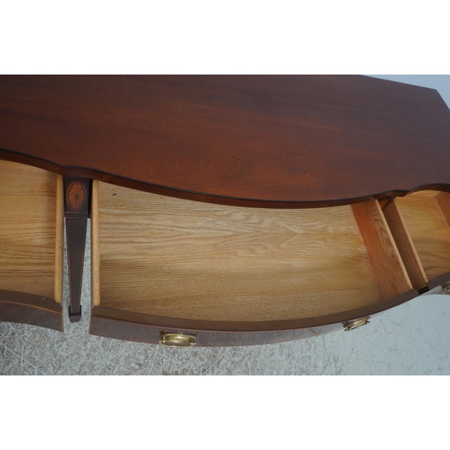 Baker Furniture Company Baker Historic Charleston Collection Mahogany Huntboard Server For Sale - Image 4 of 18