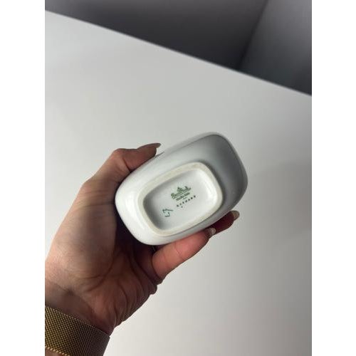 Mini Vase in White Silver by Rosenthal Studio Line For Sale - Image 9 of 10