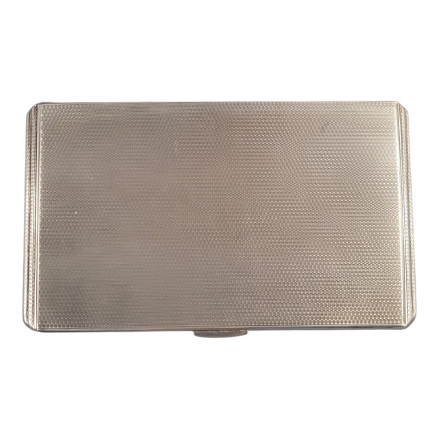 British Sterling Silver Cigarette Case with Original Enamel Horse, 1890s For Sale - Image 7 of 13