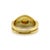 Metal 1970s Vintage Tiffany & Co. 18k Gold Crossover Citrine Cabochon Ring, Size 5.25 For Sale - Image 7 of 10