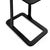 Modern Black Portal End Table For Sale - Image 4 of 7