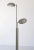 Italian Industrial Doctor's Floor Lamp in Metal and Glass, 1970s For Sale - Image 4 of 9