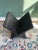 Late 20th Century Mid-Century Modern Black Acrylic Foldable Magazine Rack For Sale - Image 4 of 12