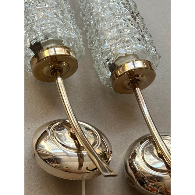 Metal Mid-Century French Wall Lights, 1960s, Set of 2 For Sale - Image 7 of 10