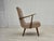 Danish Armchair in Furniture Wool and Beech Wood, 1960s For Sale - Image 6 of 18