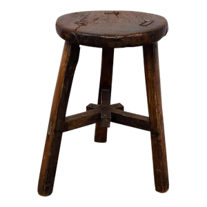 Vintage Wood Stool
