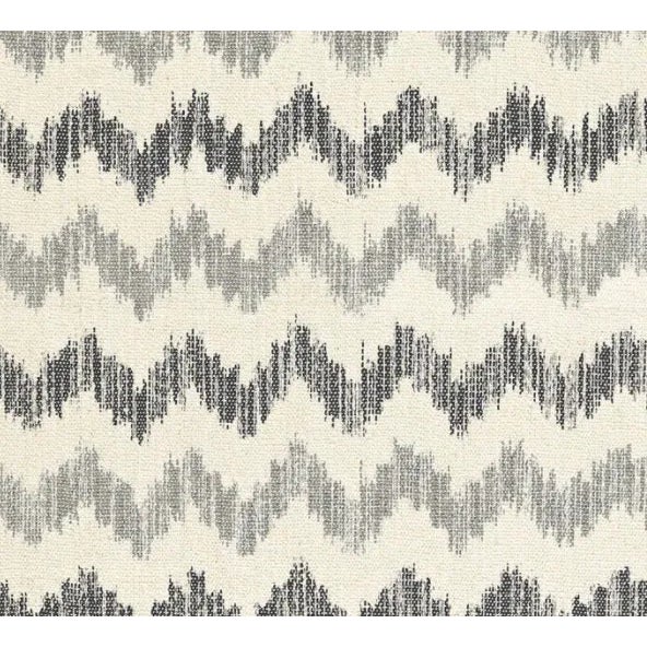 This sophisticated two-tone chevron feels authentic yet fresh. The Cotton-jute blend is durable and adds natural texture....