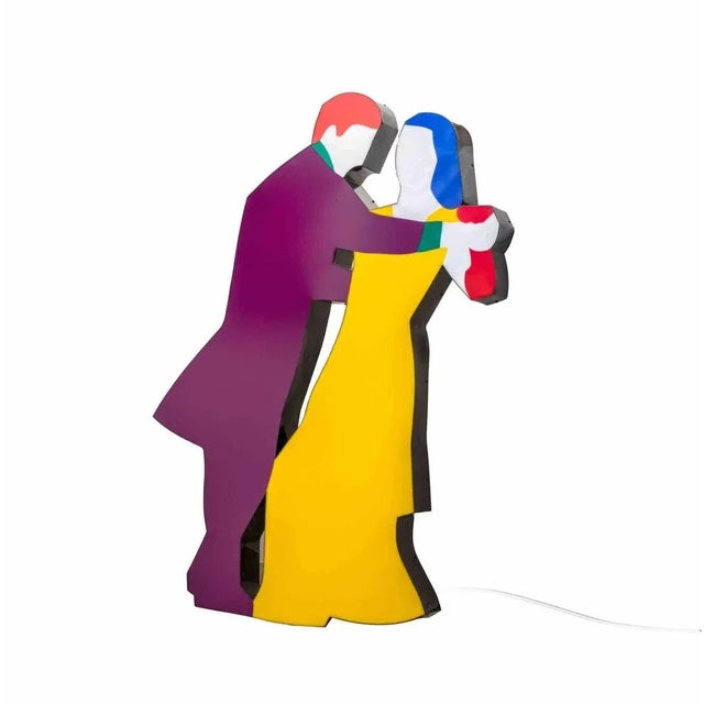 2000 - 2009 Marco Lodola, Dancers, Mixed Media Sculpture, 2001 For Sale - Image 5 of 5