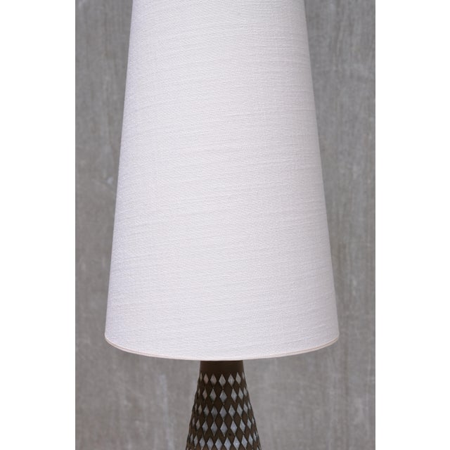 Ceramic Pepita Floor Lamp by Ingrid Atterberg for Upsala Ekeby, Sweden, 1950s For Sale - Image 6 of 10